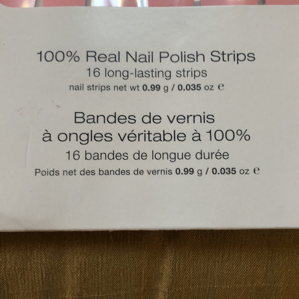 Color Street Real Nail Polish Strips Himalayan Salt - Picture 4 of 6
